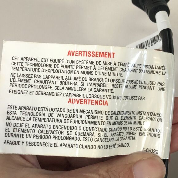 Conair Ceramic Tools Flat Iron - Pre Owned - Picture 7 of 7